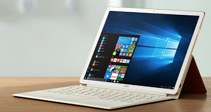Компания Huawei продемонстрировала гибридный Windows-планшет и ноутбуки серии MateBook